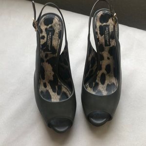 Dolce & Gabbana. Grey 36.5 heels
